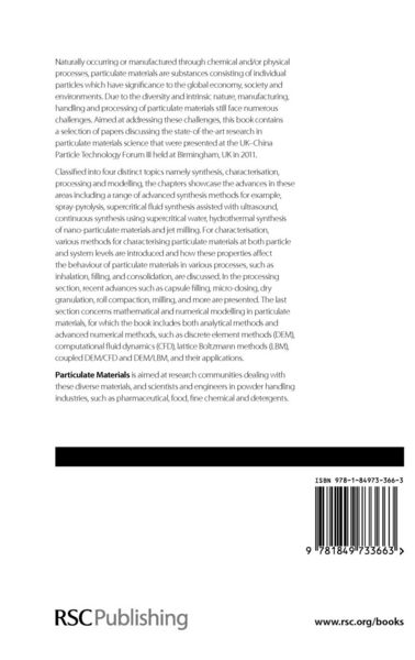 Produktbild: Particulate Materials