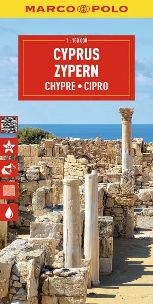 Produktbild: MARCO POLO Reisekarte Zypern 1:150.000