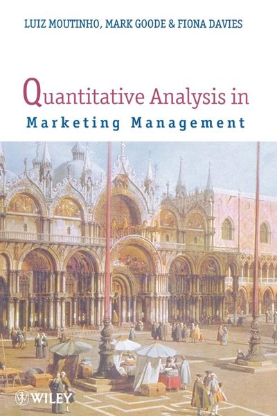 Produktbild: Quantitative Analysis in Marketing Management