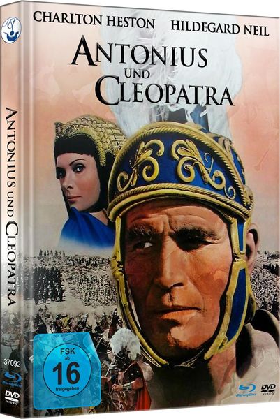 Produktbild: William Shakespeare's Antonius und Cleopatra - Special Edition Langfassung (Limited Mediabook mit Blu-ray+DVD+uncut Extended Version als OV)