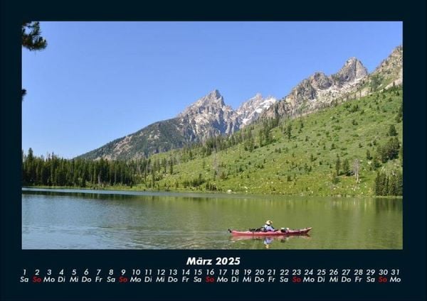 Produktbild: Berge 2025 Fotokalender DIN A4