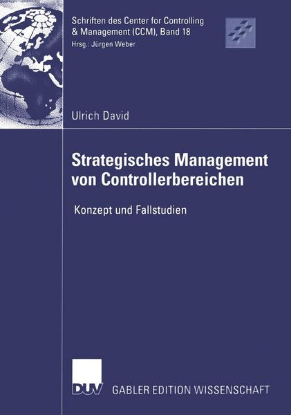 Produktbild: Strategisches Management von Controllerbereichen