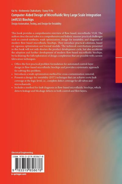 Produktbild: Computer-Aided Design of Microfluidic Very Large Scale Integration (mVLSI) Biochips