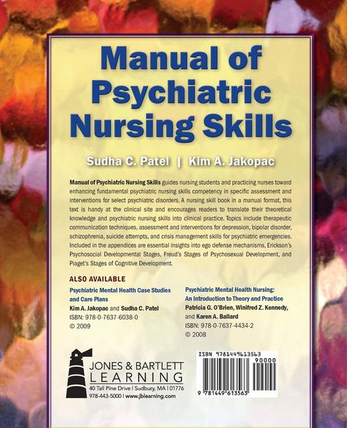 Produktbild: Manual Of Psychiatric Nursing Skills