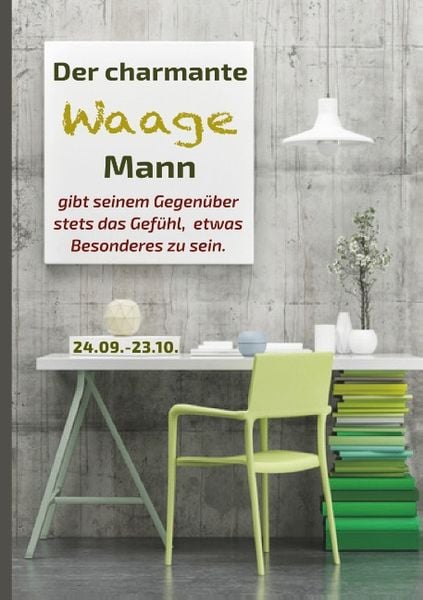 Produktbild: Der charmante Waage Mann gibt seinem Gegen&uuml;ber stets das Gef&uuml;hl, etwas Besonderes zu sein