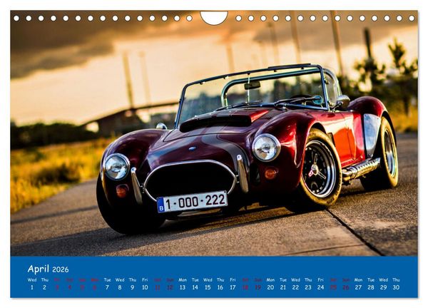 Produktbild: Great American cars (Wall Calendar 2026 DIN A4 landscape), CALVENDO 12 Month Wall Calendar