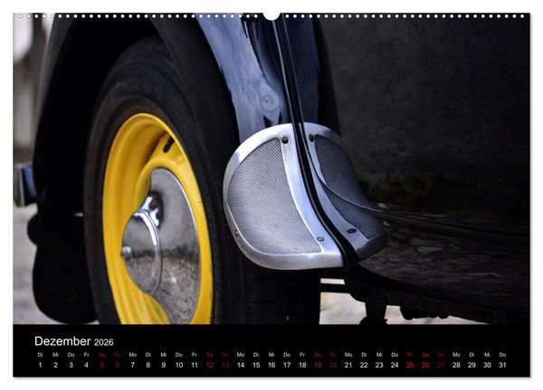 Produktbild: Citro&euml;n 11CV Traction Avant (Wandkalender 2026 DIN A2 quer), CALVENDO Monatskalender