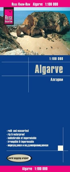 Produktbild: Reise Know-How Landkarte Algarve (1:100.000)