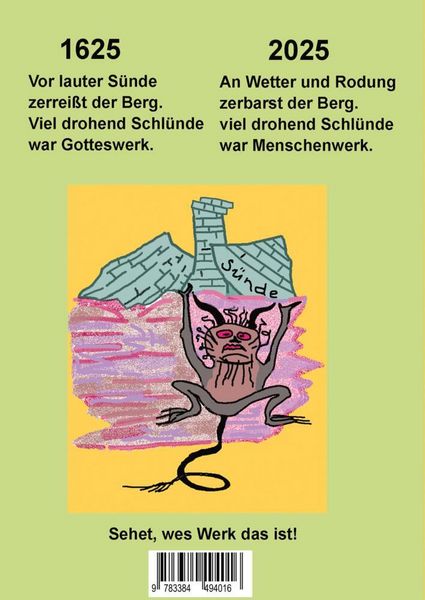Produktbild: 400 Jahre Bergrutsch Gasseldorf 1625