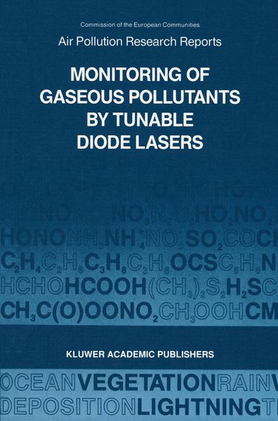Produktbild: Monitoring of Gaseous Pollutants by Tunable Diode Lasers