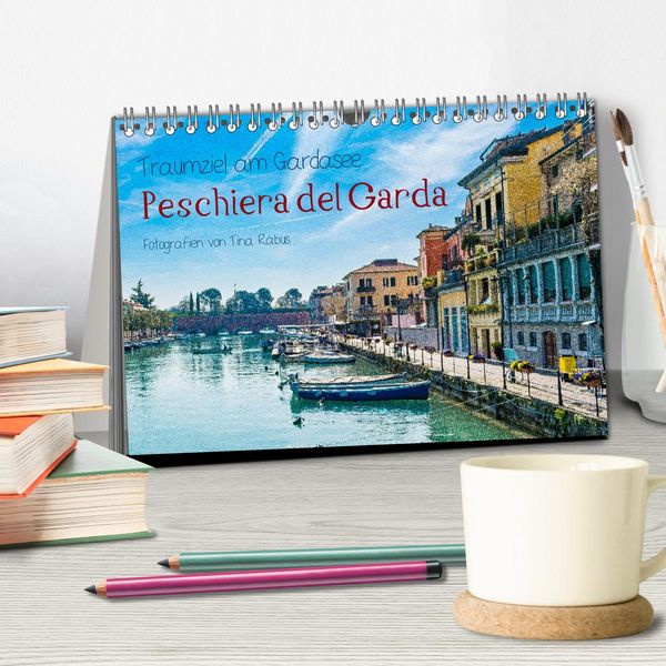 Produktbild: Traumziel am Gardasee. Peschiera del Garda (Tischkalender 2026 DIN A5 quer), CALVENDO Monatskalender