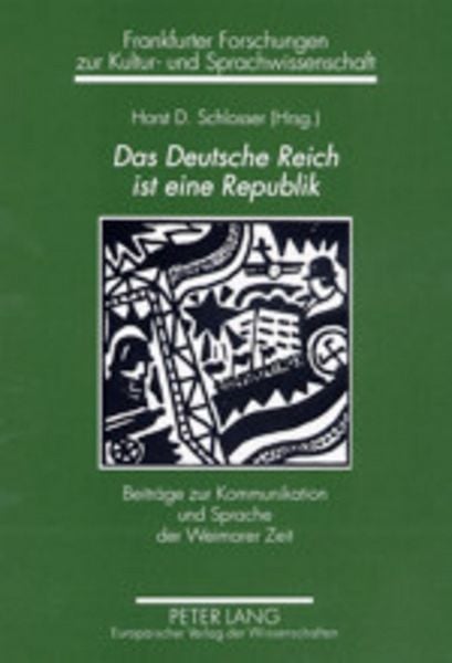Produktbild: Das Deutsche Reich ist eine Republik