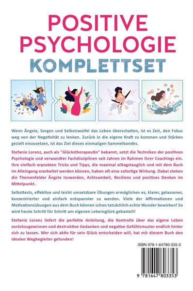 Produktbild: Positive Psychologie Komplettset - das gro&szlig;e 4 in 1 Buch
