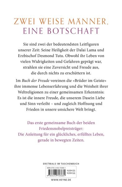 Produktbild: Das Buch der Freude