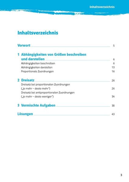 Produktbild: Klett 10-Minuten-Training Mathematik Dreisatz 6./7. Klasse