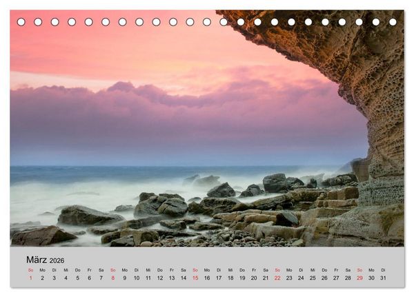 Produktbild: Am Meer. Sehnsucht Wasser (Tischkalender 2026 DIN A5 quer), CALVENDO Monatskalender