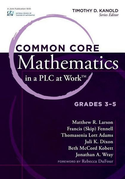 Produktbild: Common Core Mathematics in a Plc at Work(r), Grades 3-5