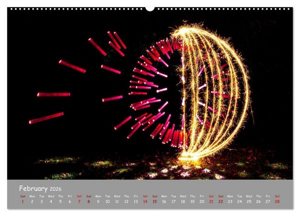 Produktbild: Light is Life and Fun (Wall Calendar 2026 DIN A2 landscape), CALVENDO 12 Month Wall Calendar