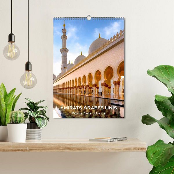 Produktbild: &Eacute;mirats Arabes Unis &ndash; Points forts urbains (Calendrier mural 2026 DIN A3 horizontal), CALVENDO calendrier mensuel