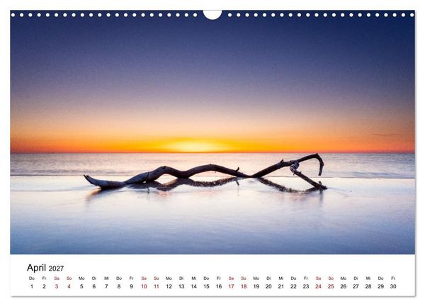 Produktbild: Naturwelten in Deutschland - Von Norden bis S&uuml;den (Wandkalender 2027 DIN A3 quer), CALVENDO Monatskalender