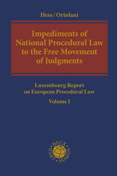 Produktbild: Impediments of National Procedural Law to the Free Movement of Judgments