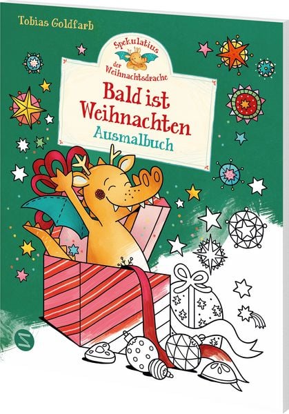 Produktbild: Spekulatius, der Weihnachtsdrache. Bald ist Weihnachten. Ausmalbuch