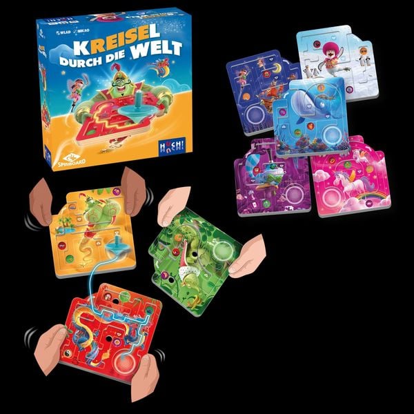 Produktbild: Kreisel durch die Welt