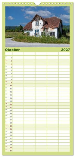 Produktbild: Familienplaner 2027 - Faszination Bosnien-Herzegowina mit 5 Spalten (Wandkalender, 21 x 45 cm) CALVENDO
