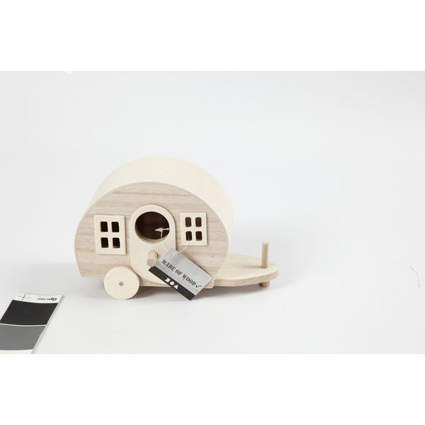 Produktbild: Creativ Company Campingwagen, Gr&ouml;&szlig;e 18x8x11 cm