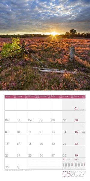 Produktbild: Naturwunder Deutschland Kalender 2027 - 30x30 - Art12