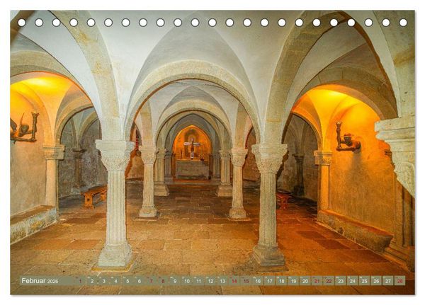 Produktbild: Domstadt Naumburg, eine der sch&ouml;nsten St&auml;dte Mitteldeutschlands (Tischkalender 2026 DIN A5 quer), CALVENDO Monatskalender