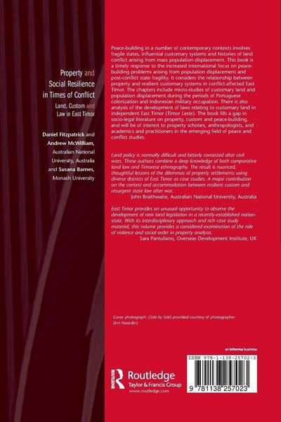 Produktbild: Property and Social Resilience in Times of Conflict