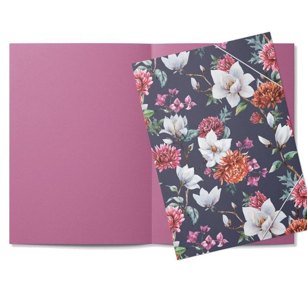 Produktbild: Sammelmappe A4, Chrysantheme