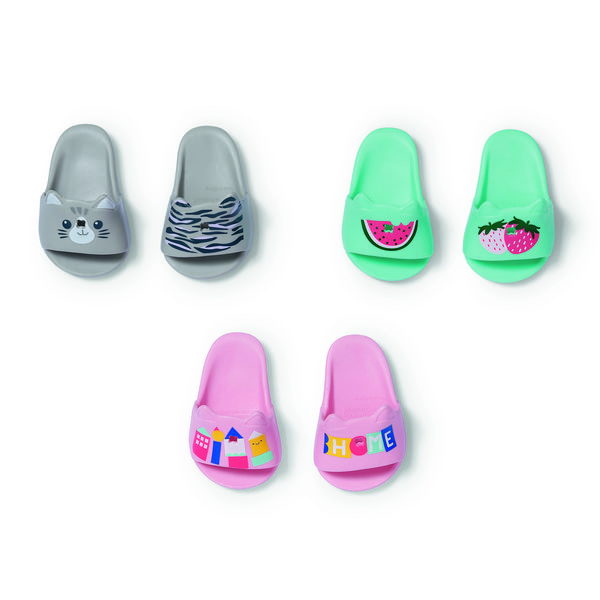 Produktbild: BABY born Schlappen 3 sort. 43cm