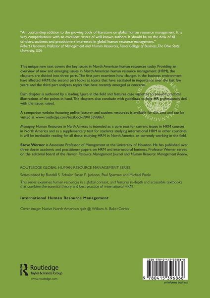 Produktbild: Managing Human Resources in North America