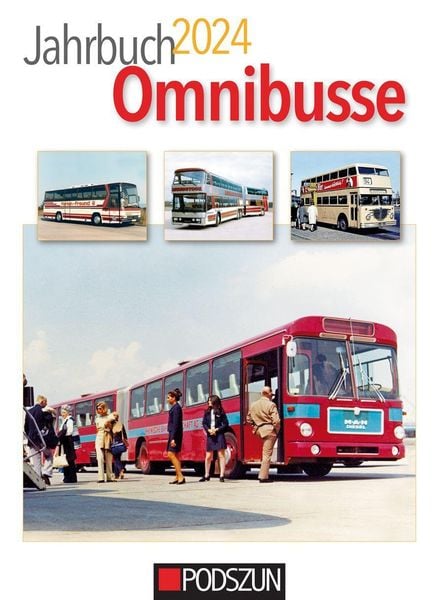 Produktbild: Jahrbuch Omnibusse 2024