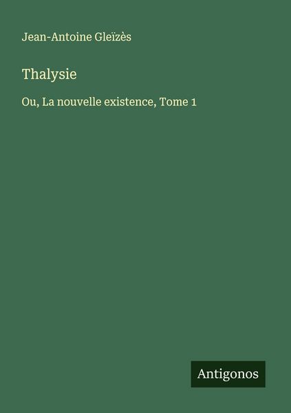 Produktbild: Thalysie