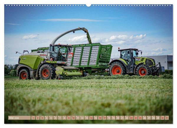 Produktbild: Moderne Landtechnik (Wandkalender 2026 DIN A2 quer), CALVENDO Monatskalender