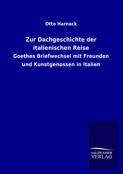 Produktbild: Zur Dachgeschichte der italienischen Reise