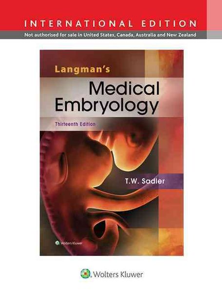 Produktbild: Sadler, T: Langman's Medical Embryology
