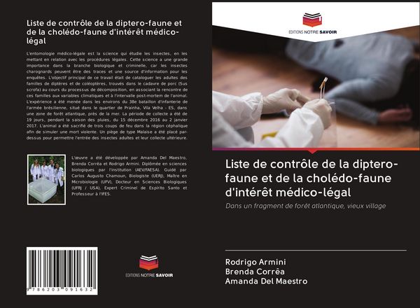 Produktbild: Liste de contr&ocirc;le de la diptero-faune et de la chol&eacute;do-faune d'int&eacute;r&ecirc;t m&eacute;dico-l&eacute;gal