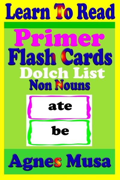 Produktbild: Primer Flash Cards - Dolchlist Non Nouns (Learn To Read, #25)
