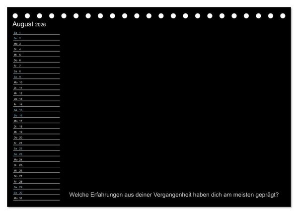 Produktbild: Mein Pers&ouml;nlicher Kalender (Tischkalender 2026 DIN A5 quer), CALVENDO Monatskalender