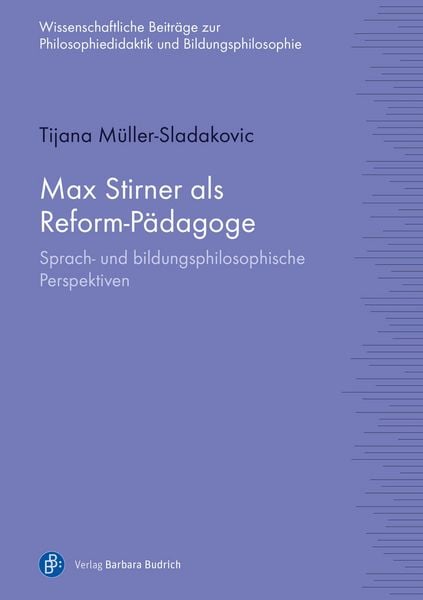 Produktbild: Max Stirner als Reform-P&auml;dagoge