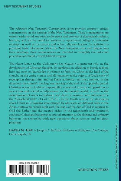 Produktbild: Abingdon New Testament Commentary - Colossians