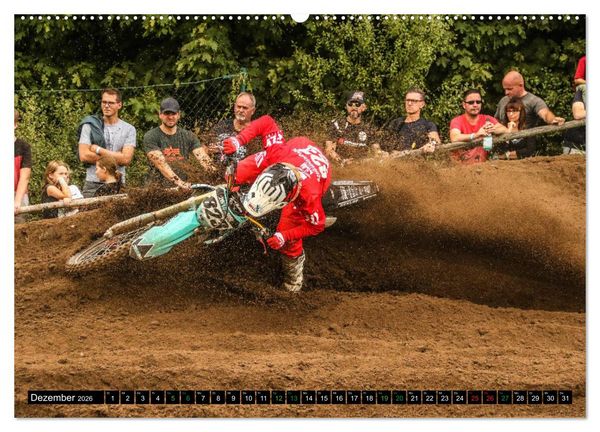 Produktbild: MOTOCROSS 2026 (hochwertiger Premium Wandkalender 2026 DIN A2 quer), Kunstdruck in Hochglanz
