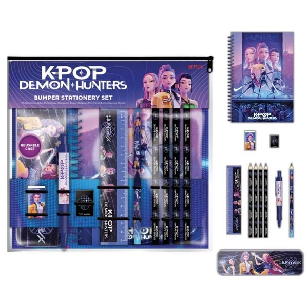Produktbild: K-Pop Demon Hunters A5 Stationery Bumper Wallet