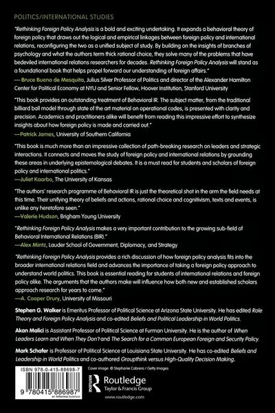 Produktbild: Rethinking Foreign Policy Analysis