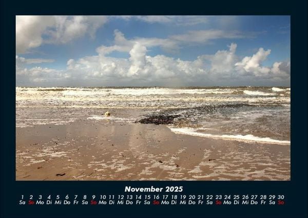 Produktbild: Meereslandschaft 2025 Fotokalender DIN A4