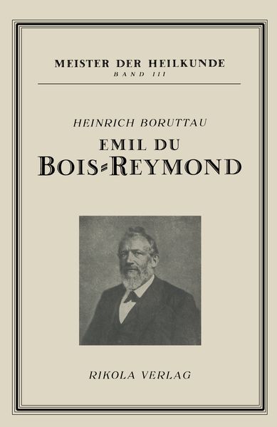 Produktbild: Emil du Bois-Reymond